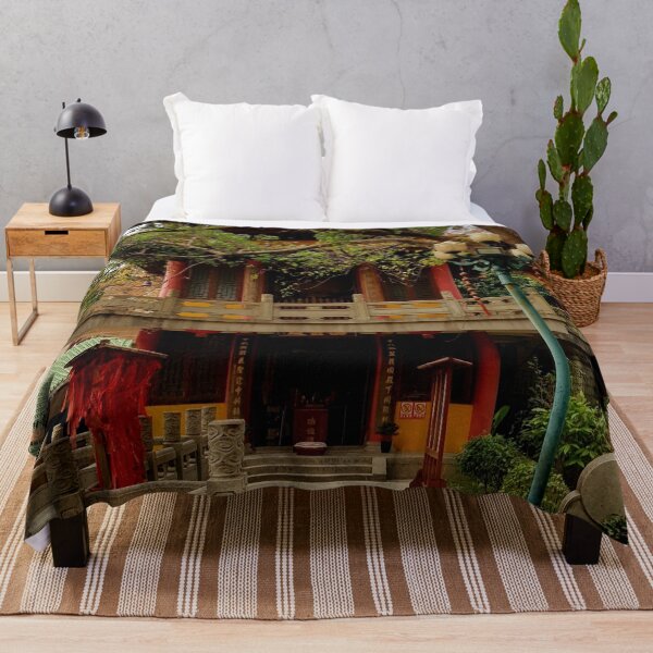 Item preview, Chinese Temple hidden by tree designed and sold by Yellowsprint.
