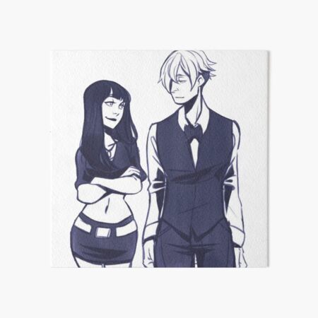 Death Parade Decim & Chiyuki  Art Board Print for Sale by marie670