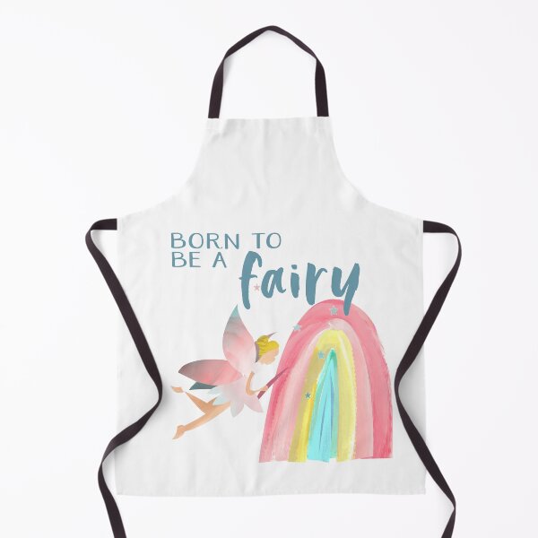 Item preview, Cute - Born to be a fairy rainbow illustration - Caroline Laursen Original designed and sold by Caroline Laursen.