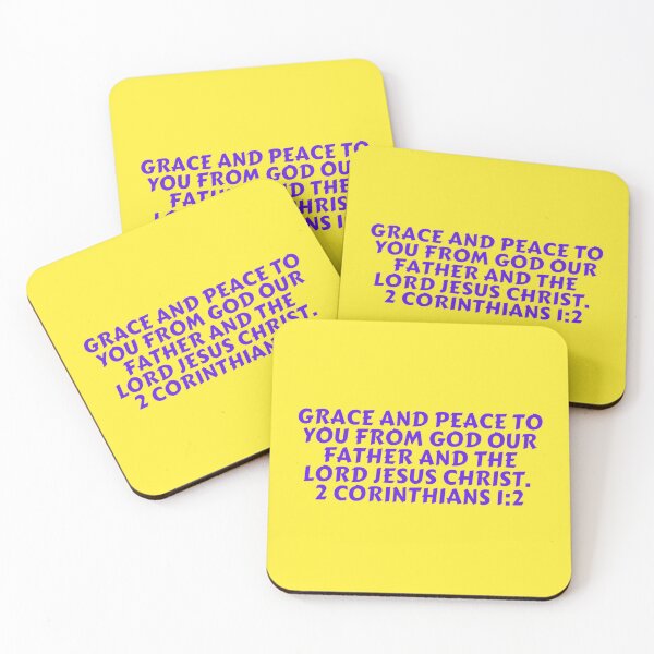 Item preview, Bible Verse 2 Corinthians 1:2 designed and sold by Prayingwarrior.