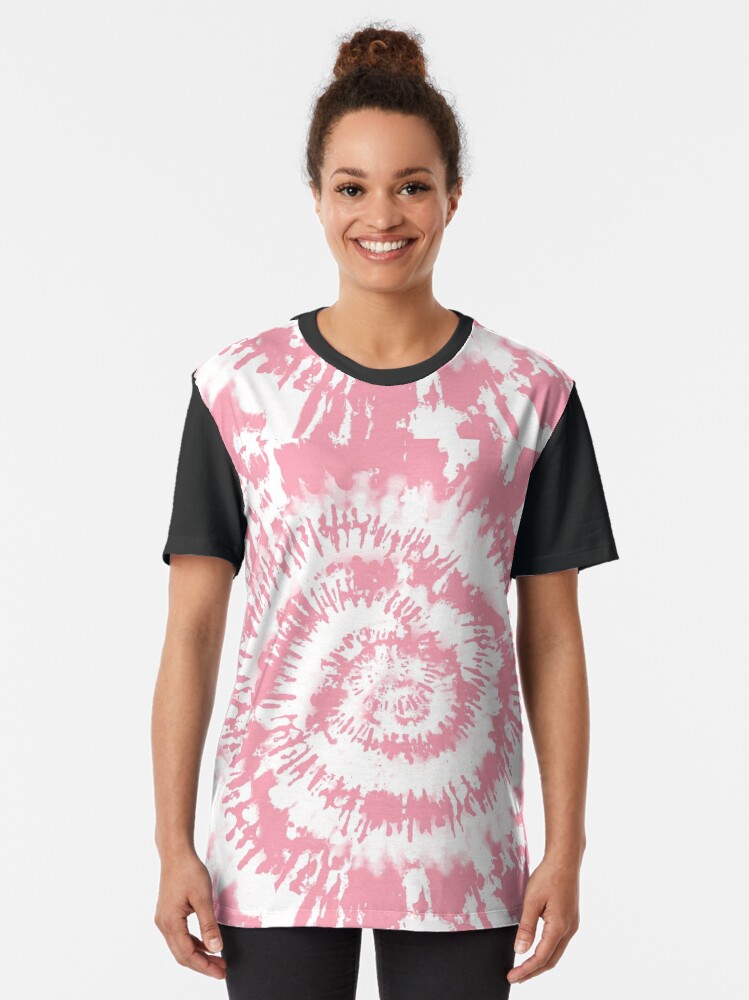 Black Hamsa Hand Tie Dye T-Shirt