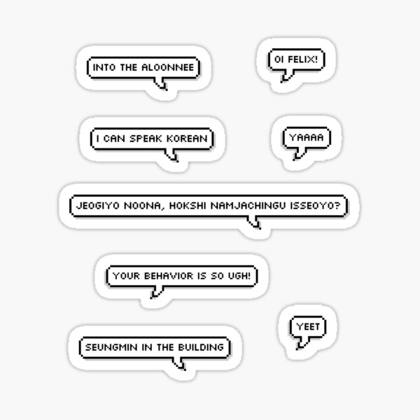 Stray Kids Iconic Lines Gifts Merchandise Redbubble