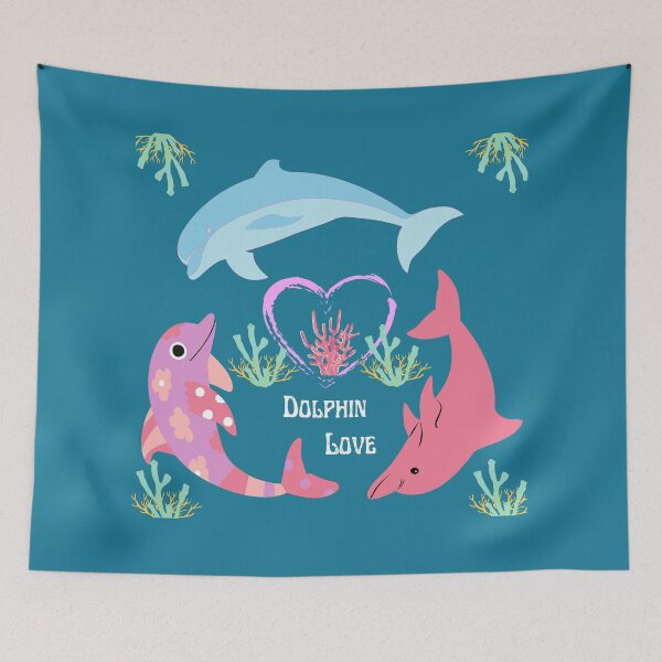 Item preview, Dolphin Love designed and sold by passiveink.