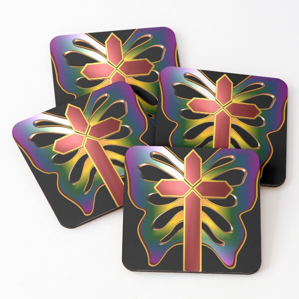 Item preview, Cross on Rainbow Butterfly Wings designed and sold by toddbrooney.