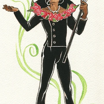 Imagen de la obra Ruby Rhod Pin-Up de character undefined