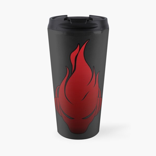 Dark Facefire Travel Mug