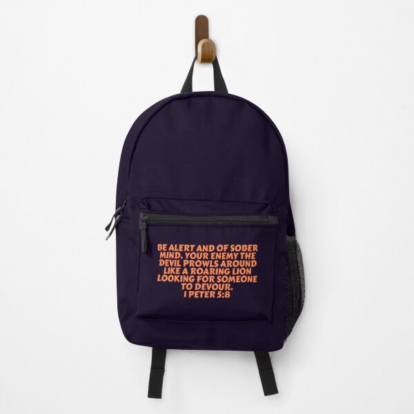 Item preview, Bible Verse 1 Peter 5:8 designed and sold by Prayingwarrior.