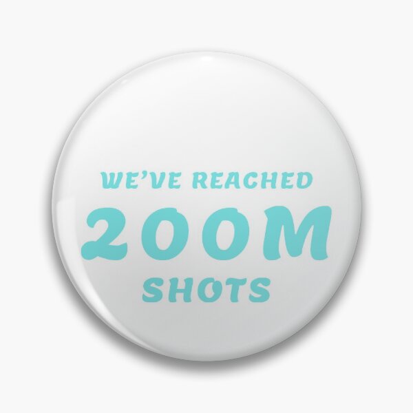 Item preview, We've Reached 200M Shots White designed and sold by DOKU_TEAM SHIRT.