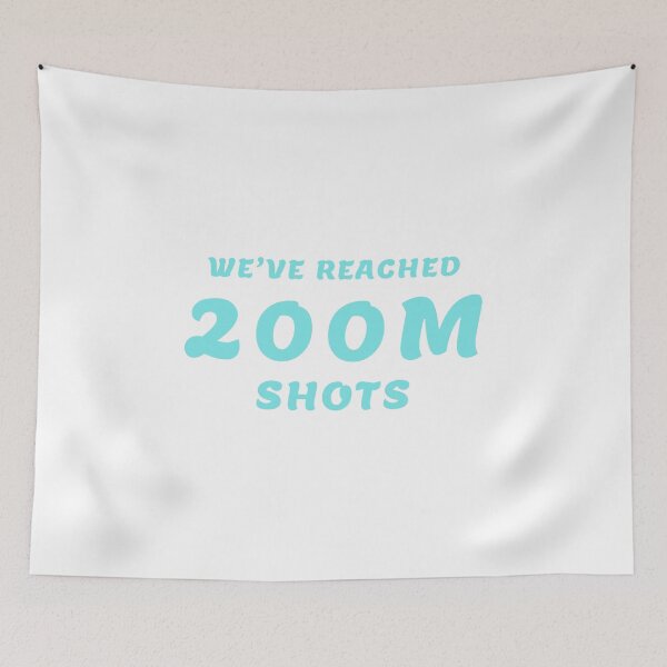 Item preview, We've Reached 200M Shots White designed and sold by DOKU_TEAM SHIRT.