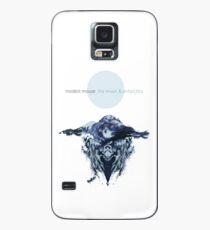 der Mond und die Antarktis Hülle & Klebefolie für Samsung Galaxy