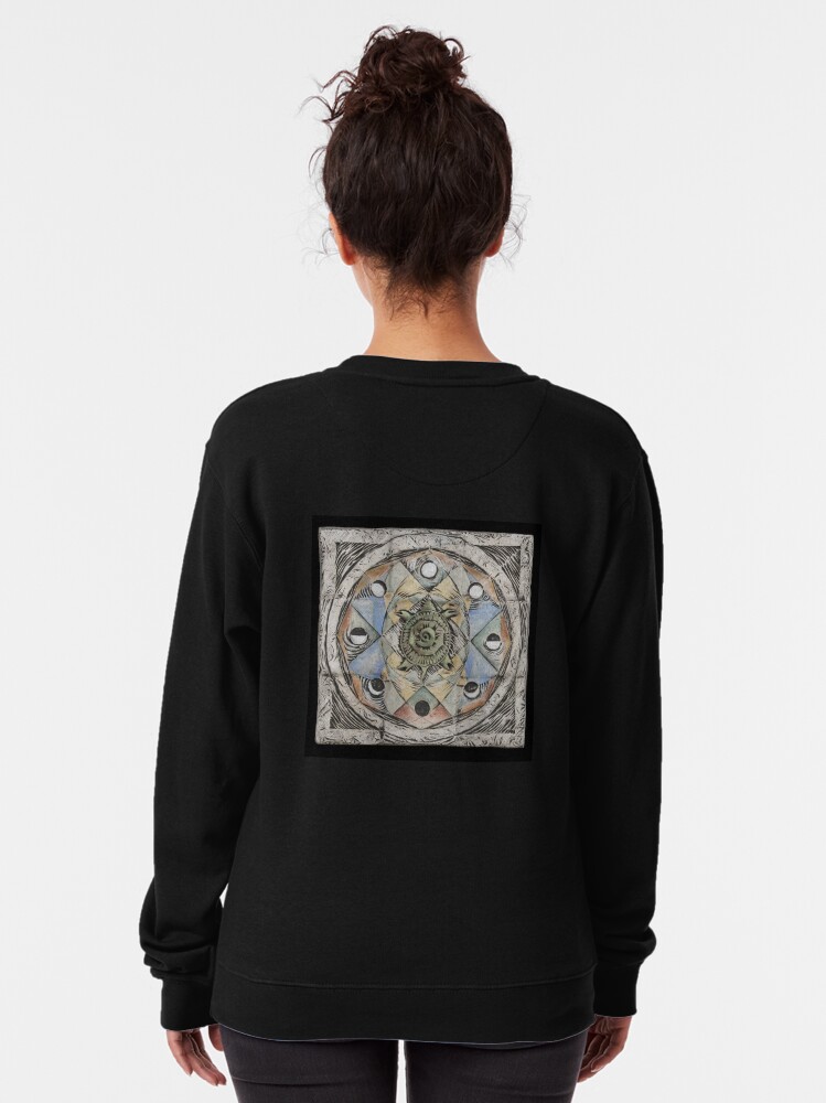 Alternate view of Spiral eight: cycles Pullover Sweatshirt