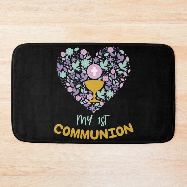 Item preview, Kids Cute My 1st Holy Communion For Girls Kids Clothes, Funny Gift Kids Daughter Girl  designed and sold by Mode Tees.