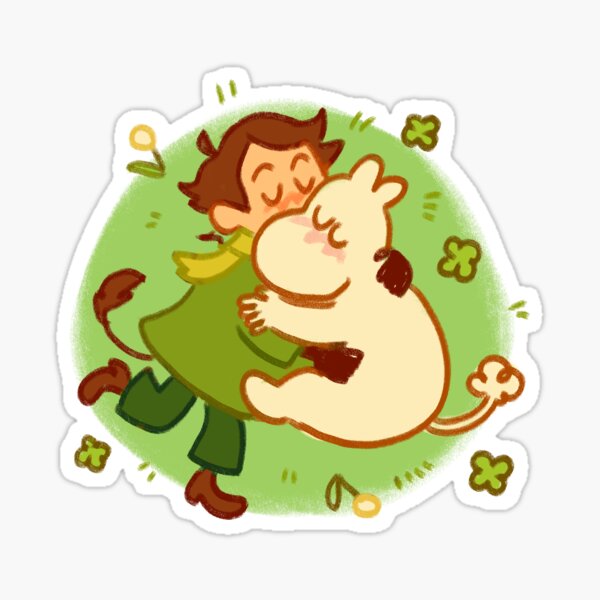 câlin snufmin Sticker
