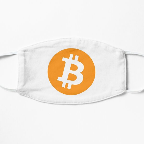 Bitcoin Flat Mask