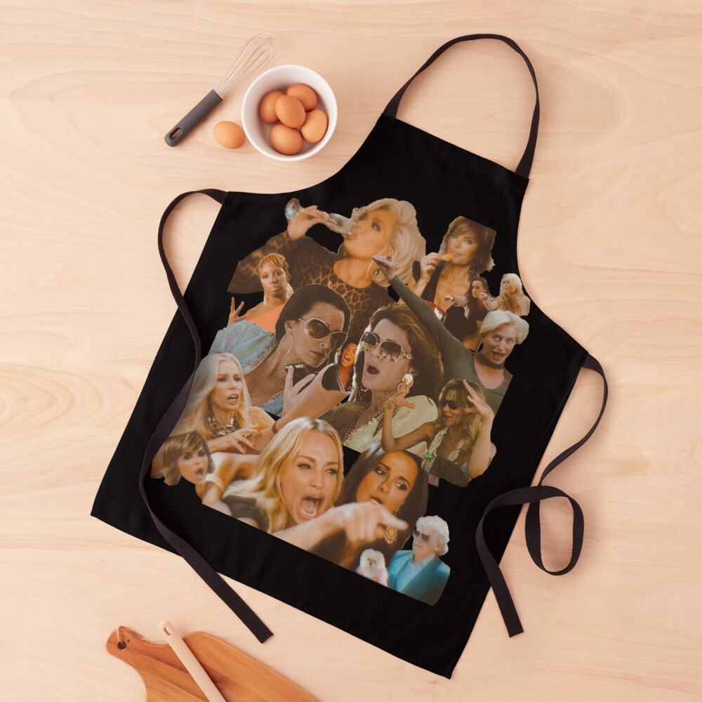 REAL HOUSEWIVES COLLAGE Apron