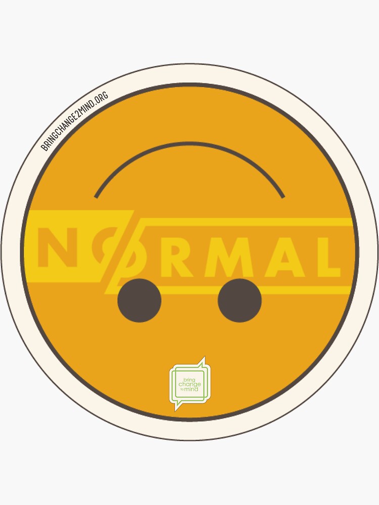Thumbnail 3 of 3, Sticker, Generation #NoNormal - Smiley designed and sold by BC2M.