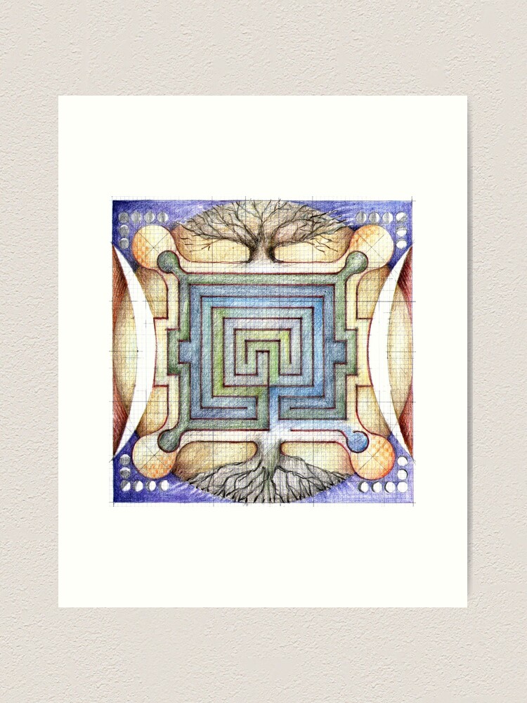 Alternate view of wheel 7: Middle of a Moment Art Print