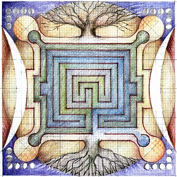 Artwork thumbnail, wheel 7: Middle of a Moment by mona shiber