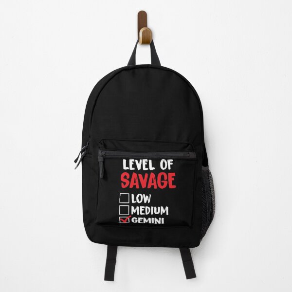 Item preview, Level of Savage Gemini Zodiac Astrology Funny Gemini designed and sold by KunKhalil.