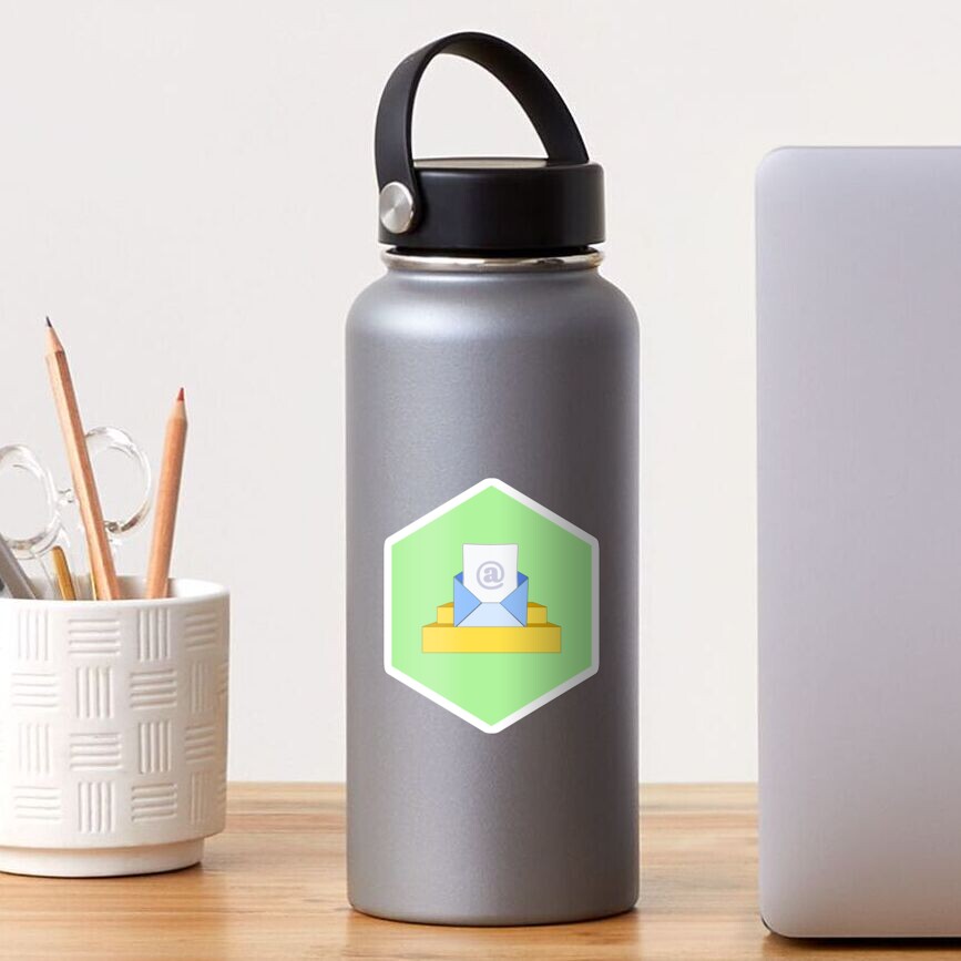 Cold Email for Interesting People — Letter Sticker