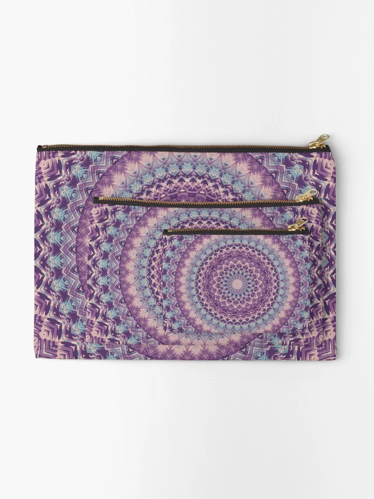 Thumbnail 2 of 4, Zipper Pouch, Mandala 109 designed and sold by Mandala Of Life.