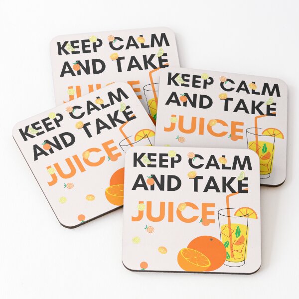 Item preview, Orange juice box, glace and rain | Keep calm and take juice  designed and sold by ronaldsonou.