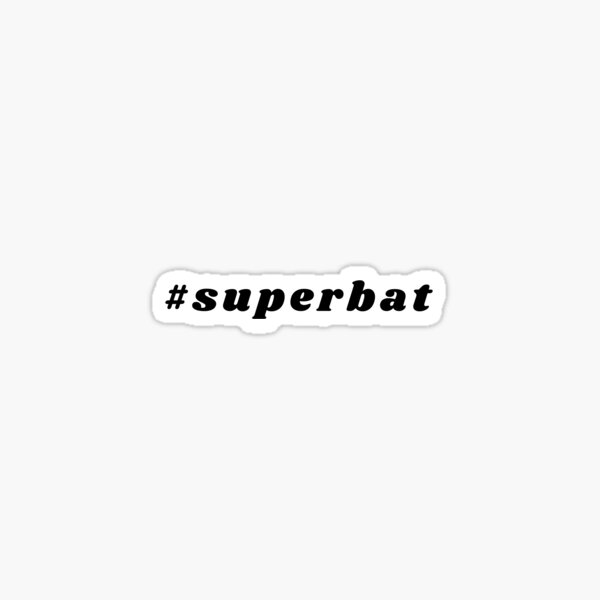 Item preview, superbat designed and sold by hashtaghastag.