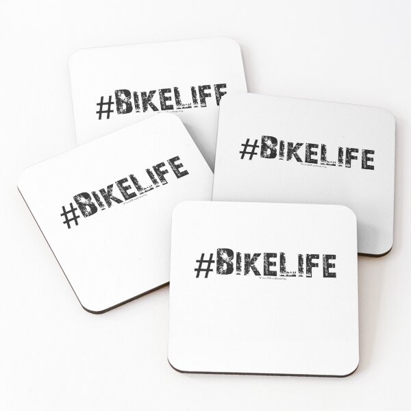 Item preview, #BikeLife Black Grunge designed and sold by VividAudacity.