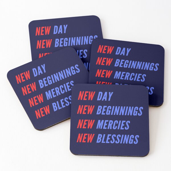 Item preview, New Day, New Beginnings, New Mercies, New Blessings designed and sold by dkgivens.