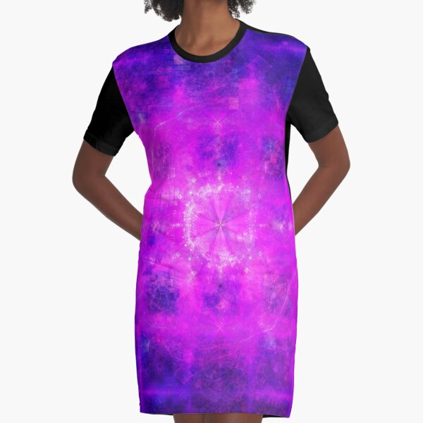 Prince || Future Life Fashion Edition || Fractal Art Graphic T-Shirt Dress