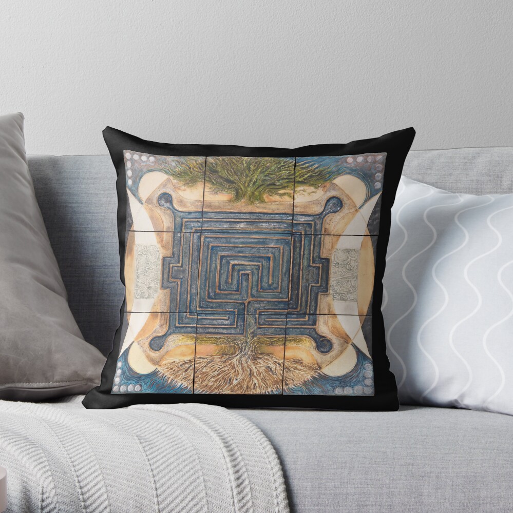 Middle of a Moment Throw Pillow