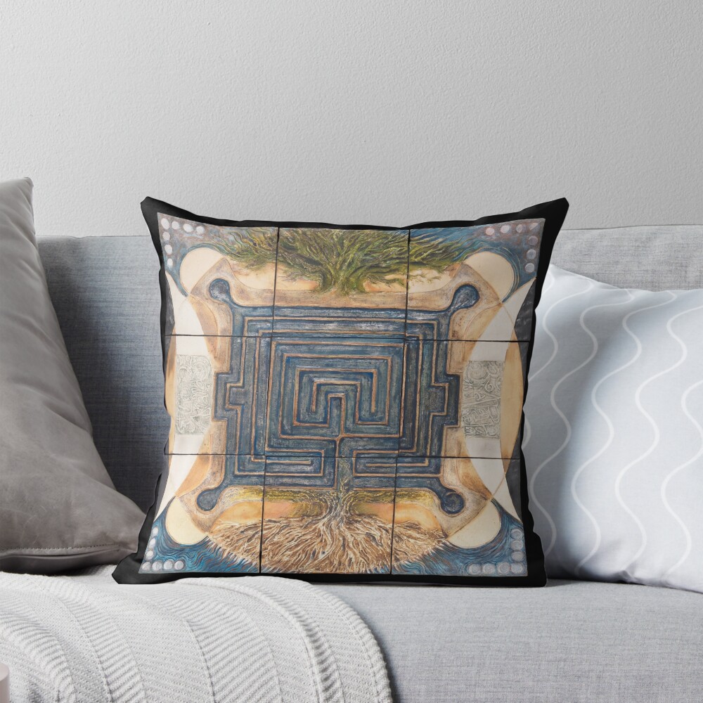 Item preview, Throw Pillow designed and sold by MonaShiber.