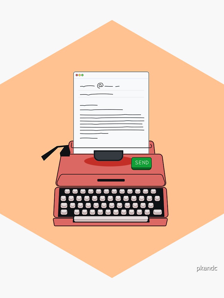 Cold Email for Interesting People — Typewriter by pkandc