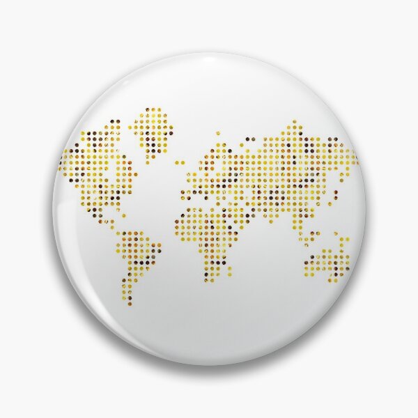 Item preview, World map designed and sold by SAS4rt.