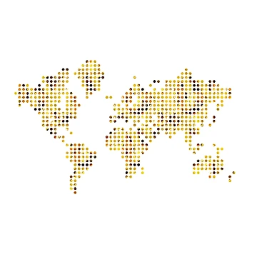 Artwork thumbnail, World map by SAS4rt