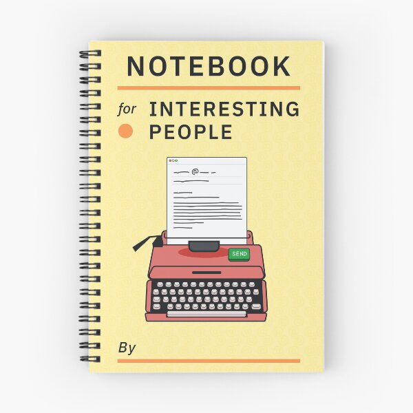 Item preview, Notebook for Interesting People designed and sold by pkandc.