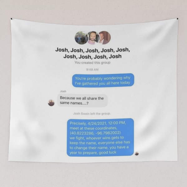 Item preview, The Josh Fight Origin Story designed and sold by GrellenDraws.