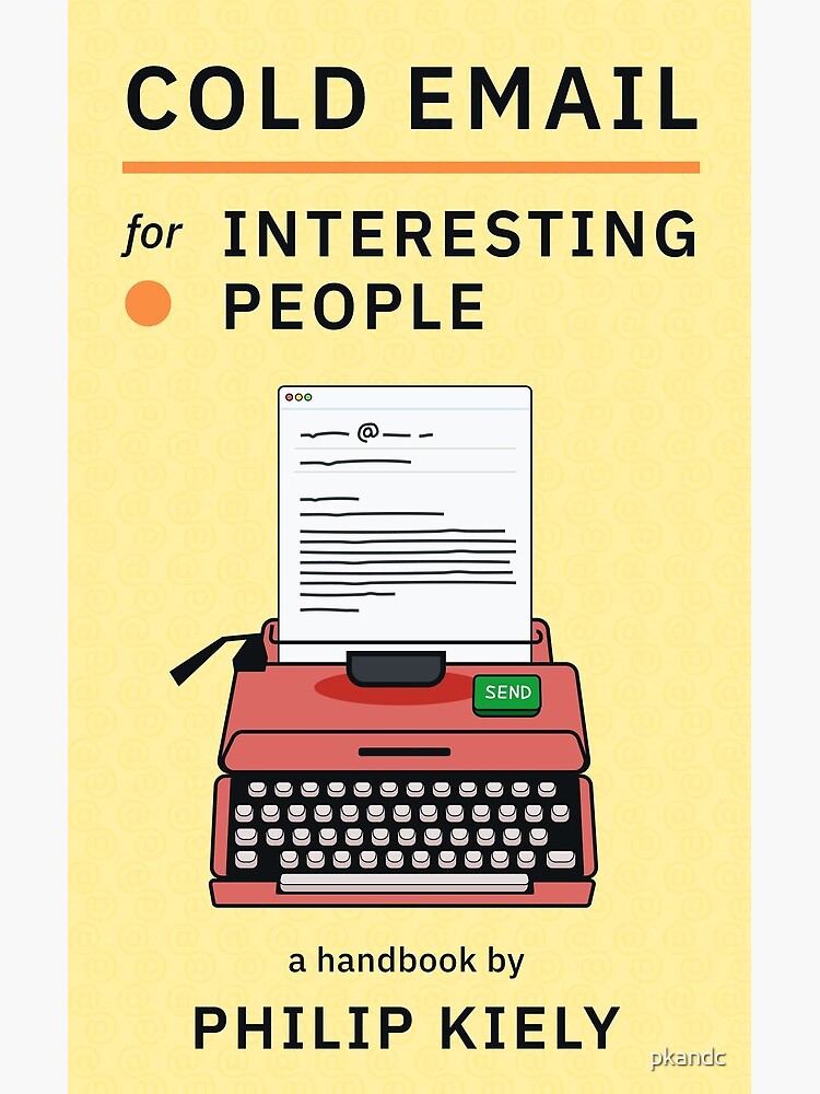 Thumbnail 2 of 2, Greeting Card, Cold Email for Interesting People designed and sold by pkandc.