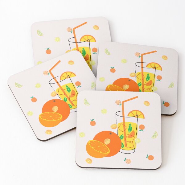 Item preview, Orange juice glace and rain | Orange juice box designed and sold by ronaldsonou.