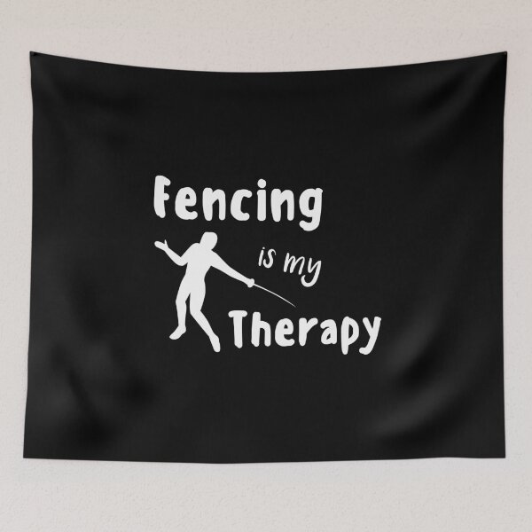 Item preview, Fencing Is My Therapy designed and sold by Tshirty10.