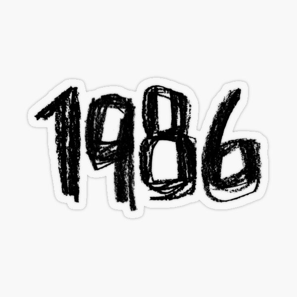 Artikel-Vorschau von 1986, designt und verkauft von badlydrawnbabe.