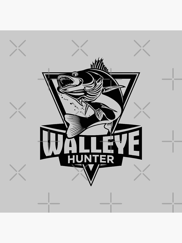 walleye hunter fishing trolling bait Greeting Card for Sale by