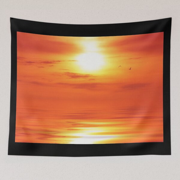 Artikelvorschau, Sonnenuntergang Wandkunst, Naturszene, Natur Sonnenuntergänge, Cottage Szene, Cottage Himmel, Metall Fotodrucke entworfen und verkauft von eyesight4vision.