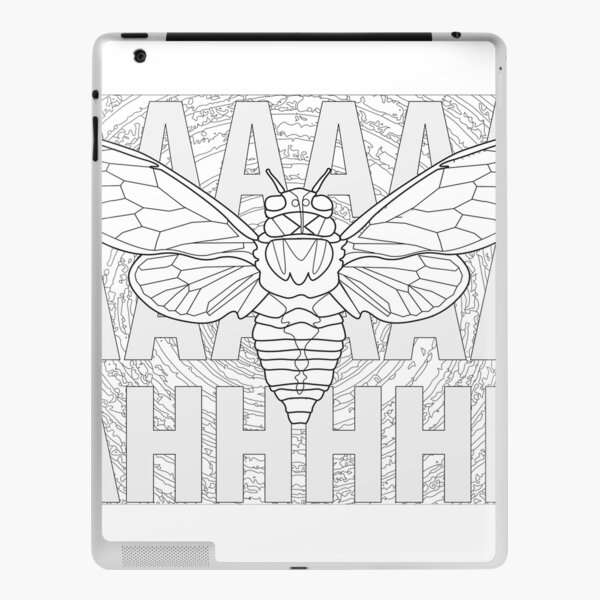 Screaming Cicada iPad Skin