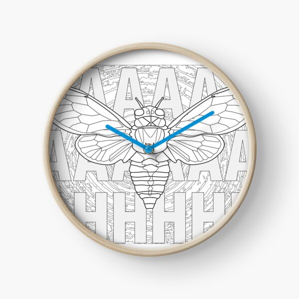 Screaming Cicada Clock