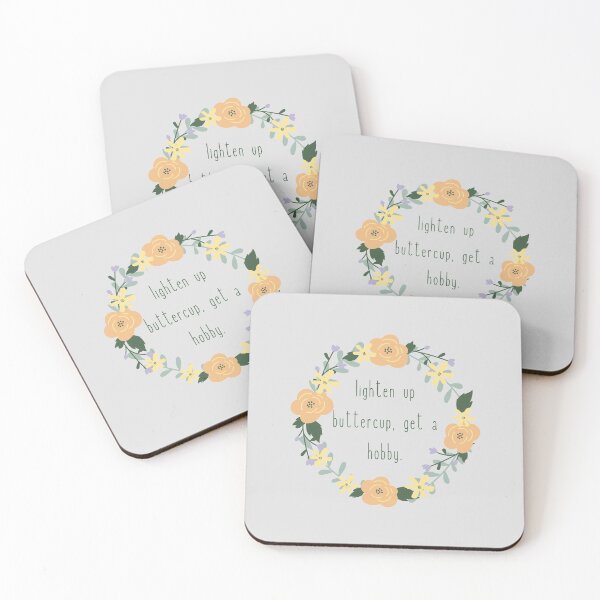 Item preview, lighten up buttercup, get a hobby designed and sold by jordanevee.