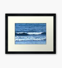 Beach Waves Framed Print
