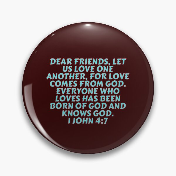 Item preview, Bible Verse 1 John 4:7 designed and sold by Prayingwarrior.