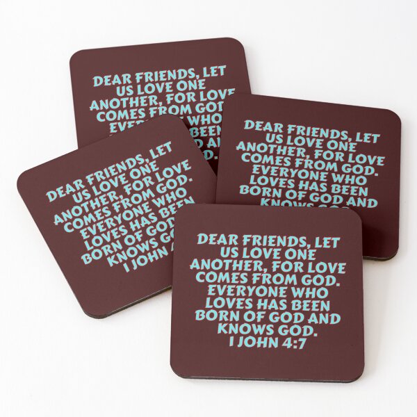 Item preview, Bible Verse 1 John 4:7 designed and sold by Prayingwarrior.