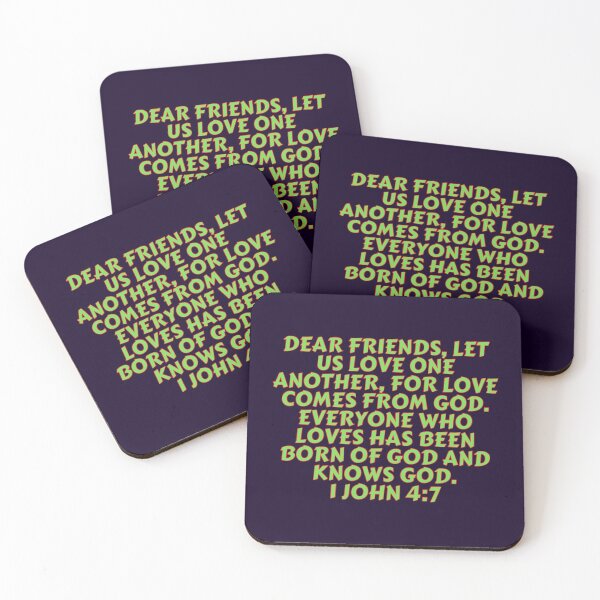 Item preview, Bible Verse 1 John 4:7 designed and sold by Prayingwarrior.